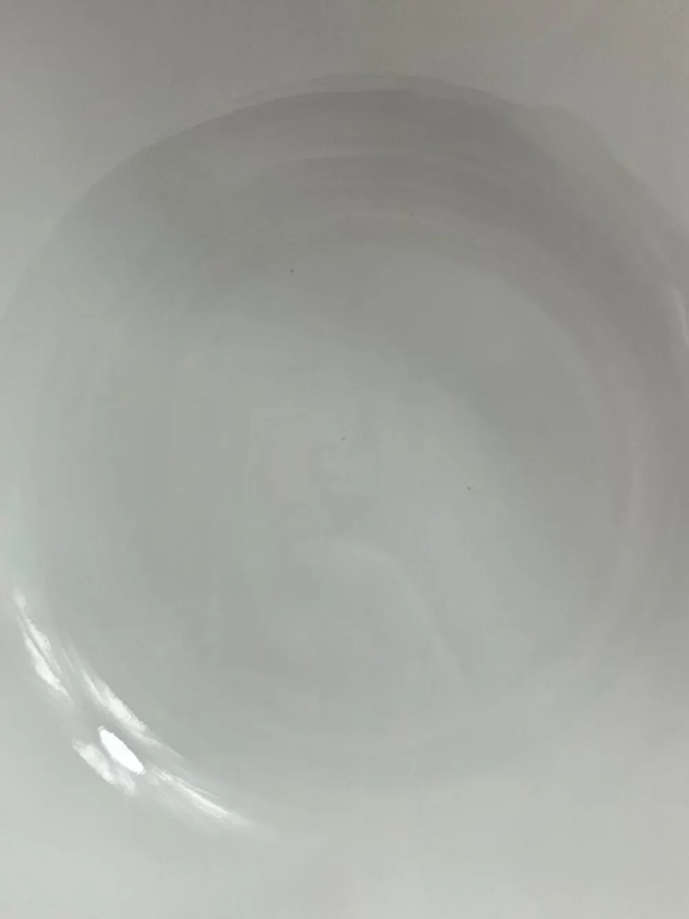 Corning Corelle Indian Summer 10 Inch Round Serving Bowl White Single Brown Ring